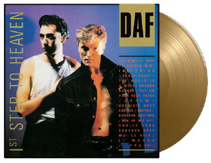 Cover for Daf · 1st Step to Heaven (Gold Vinyl (LP) [Coloured edition] (2022)