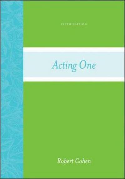 Cover for Robert Cohen · Acting One (Pocketbok) (2007)