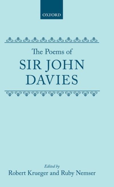 Cover for John Davies · The Poems - Oxford English Texts (Innbunden bok) (1975)