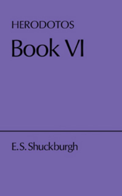 Cover for Herodotus · Herodotus Book VI - Cambridge Elementary Classics: Greek (Paperback Bog) (2010)