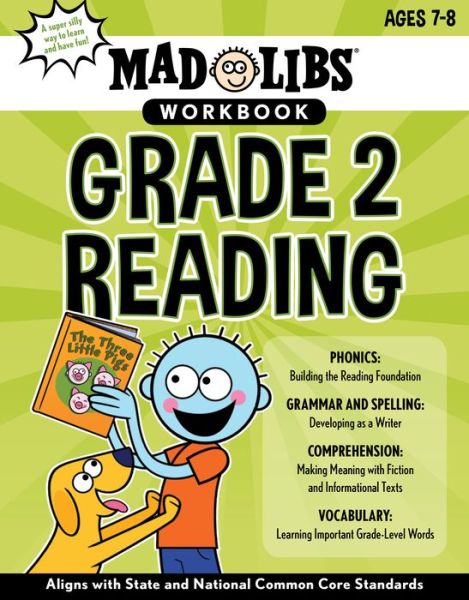 Cover for Wiley Blevins · Mad Libs Workbook: Grade 2 Reading - Mad Libs Workbooks (Paperback Book) (2020)