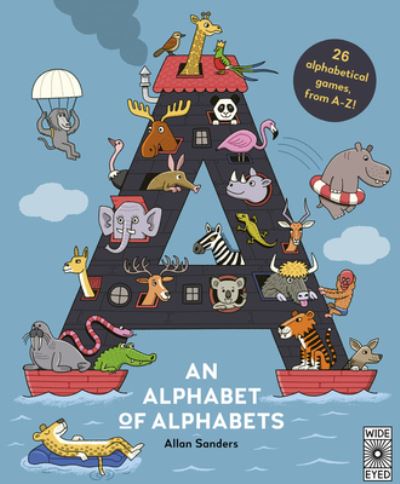 Cover for Aj Wood · An Alphabet of Alphabets: 26 Alphabetical Games, from A-Z! (Hardcover Book) (2020)