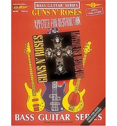 Appetite for Destruction - Guns N' Roses - Livres - Cherry Lane Music Co ,U.S. - 9780895244161 - 1 février 1989