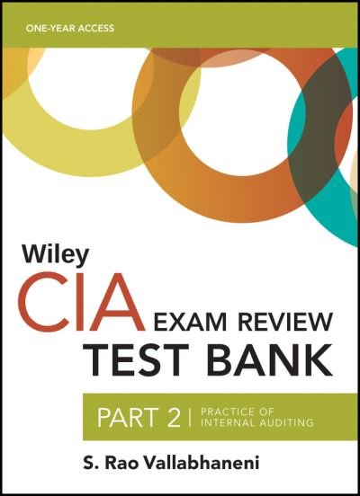 Cover for Wiley · Wiley CIA 2022 Part 2 Test Bank - Practice of Internal Auditing (1-year access) (Pocketbok) (2021)