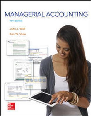 Cover for John Wild · Loose-leaf for Managerial Accounting with Connect (Loose-leaf) (2015)