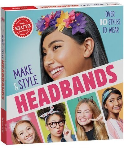 Cover for Editors of Klutz · Make &amp; Style Headbands - Klutz (Book) (2020)