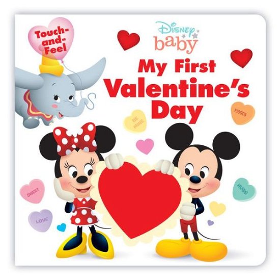 Cover for Disney Books · Disney Baby: My First Valentine's Day (Tavlebog) (2019)