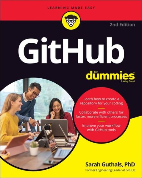 Cover for Guthals, Sarah (ThoughtSTEM) · GitHub For Dummies (Pocketbok) (2023)
