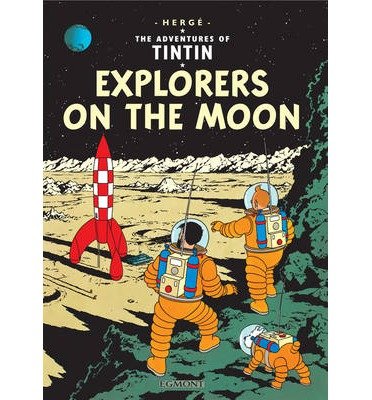 Cover for Herge · Explorers on the Moon - The Adventures of Tintin (Gebundenes Buch) (2003)