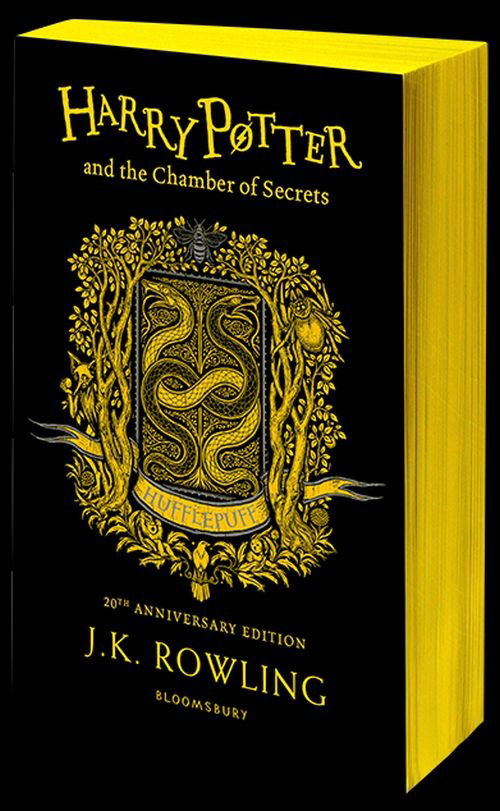 Cover for J. K. Rowling · Harry Potter and the Chamber of Secrets – Hufflepuff Edition (Paperback Bog) (2018)