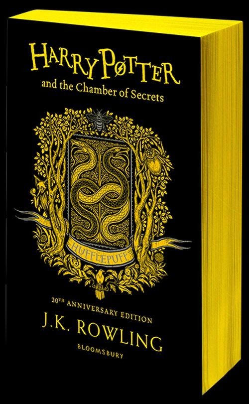Cover for J. K. Rowling · Harry Potter and the Chamber of Secrets - Hufflepuff Edition (Paperback Book) (2018)