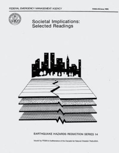Cover for Federal Emergency Management Agency · Societal Implications: Selected Readings (Fema 84) (Pocketbok) (2013)
