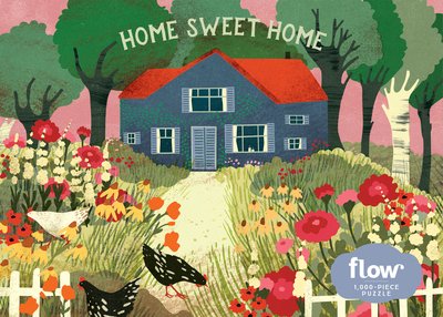Cover for Astrid Van Der Hulst · Home Sweet Home 1,000-Piece Puzzle: (Flow) for Adults Families Picture Quote Mindfulness Game Gift Jigsaw 26 3/8&quot; x 18 7/8&quot; (Book) (2020)