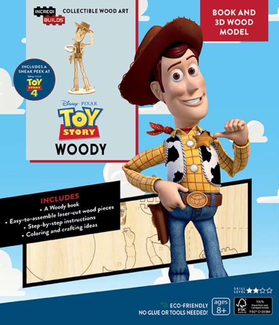 IncrediBuilds Toy Story: Woody Book and 3D Wood Model - Incredibuilds - Insight Editions - Böcker - Insight Editions - 9781682984161 - 5 juli 2019