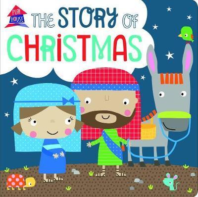 Cover for Dawn Machell · The Story of Christmas: A Fold Out Story (Board book) (2018)