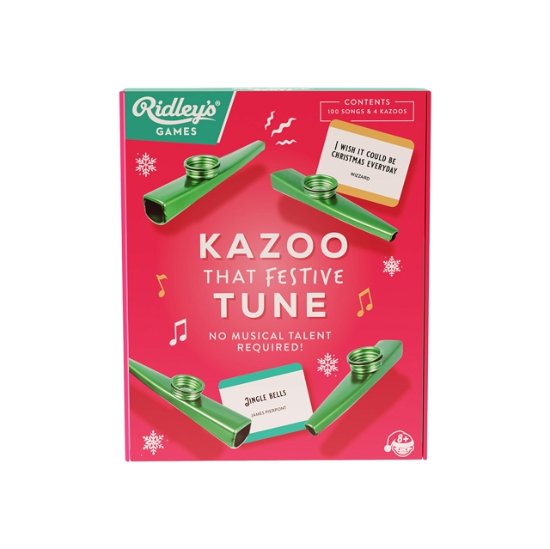 Kazoo That Festive Tune - Ridley's Games - Brætspil - Chronicle Books - 9781797233161 - 8. august 2024