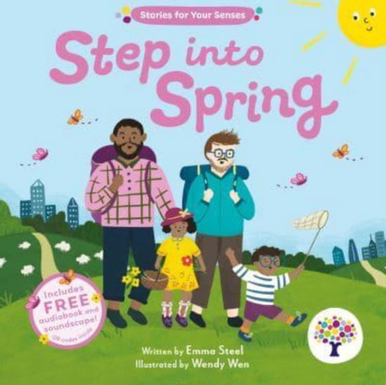 Cover for Emma Steel · Step into Spring - Stories for your Senses (Board book) (2025)