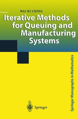 Cover for Wai K. Ching · Iterative Methods for Queuing and Manufacturing Systems - Springer Monographs in Mathematics (Hardcover bog) [2001 edition] (2001)