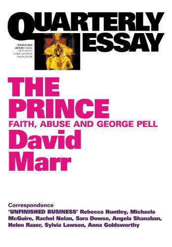 Cover for David Marr · Quarterly Essay 51: the Prince: Faith, Abuse and George Pell (Paperback Book) (2013)