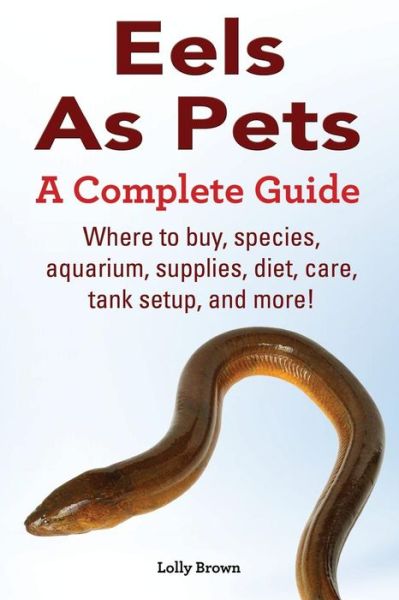 Cover for Lolly Brown · Eels As Pets: Where to Buy, Species, Aquarium, Supplies, Diet, Care, Tank Setup, and More! a Complete Guide! (Paperback Book) (2014)