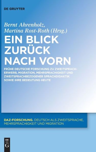Cover for Bernt Ahrenholz · Blick Zurück Nach Vorn (Book) (2021)