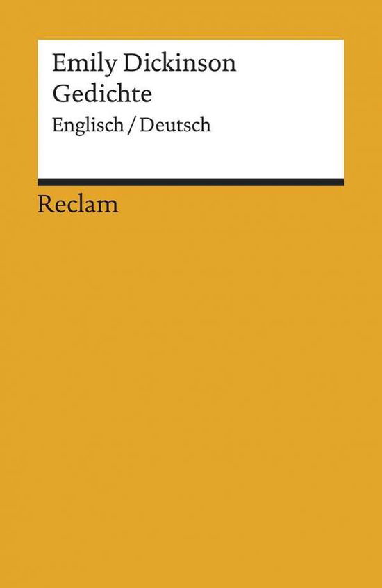 Gedichte - Dickinson - Books -  - 9783150140161 - 