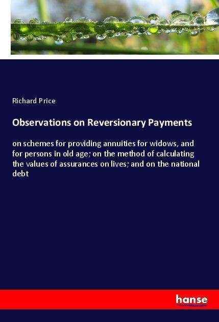 Cover for Price · Observations on Reversionary Paym (Book)