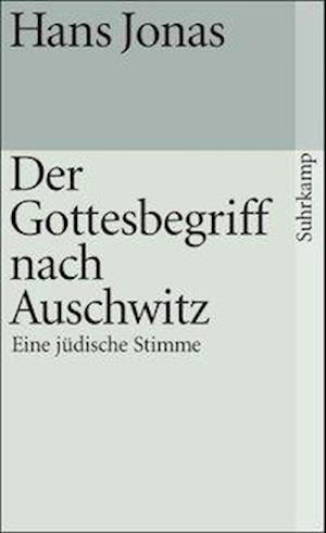 Cover for Hans Jonas · Suhrk.TB.1516 Jonas.Gottesbegriff (Buch)
