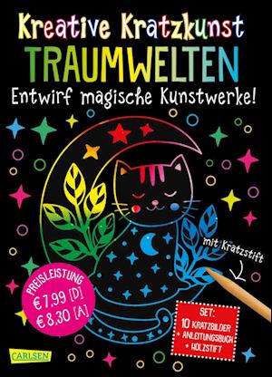 Cover for Anton Poitier · Kreative Kratzkunst: Traumwelten (Taschenbuch) (2022)