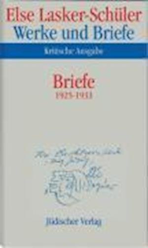 Cover for Else Lasker-schüler · Werke U.briefe.08 (Book)
