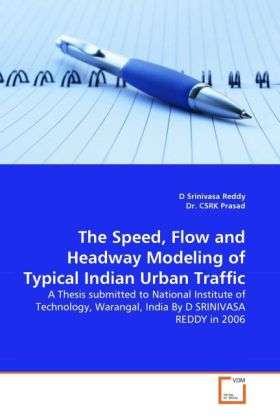 Cover for Reddy · The Speed, Flow and Headway Model (Book)