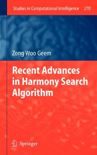 Cover for Zong Woo Geem · Recent Advances in Harmony Search Algorithm - Studies in Computational Intelligence (Gebundenes Buch) [2010 edition] (2010)
