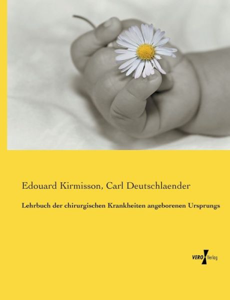 Cover for Kirmisson · Lehrbuch der chirurgischen Kr (Book) (2019)