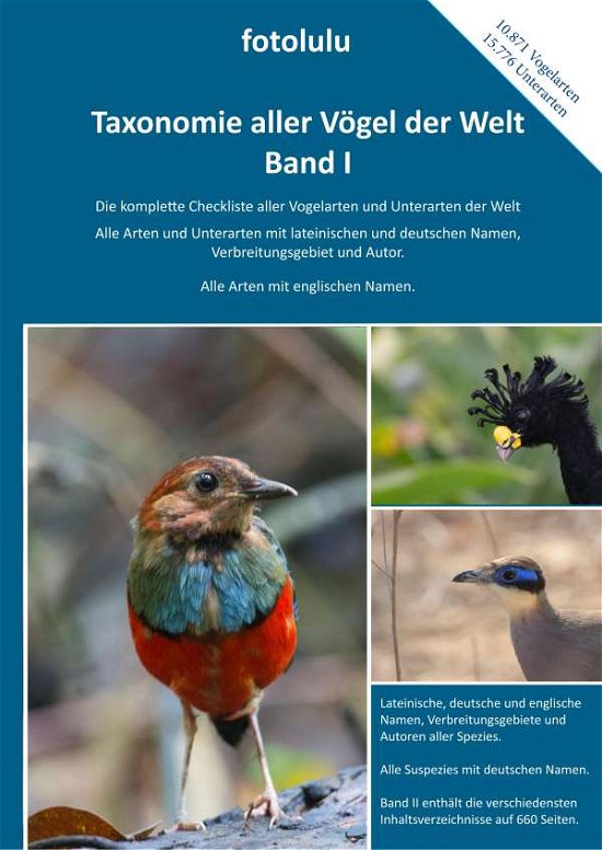 Cover for Fotolulu · Taxonomie aller Vögel der Welt (Book)