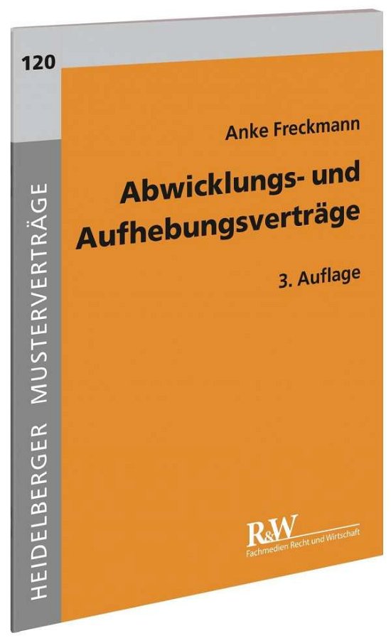 Cover for Freckmann · Abwicklungs- und Aufhebungsve (Book)