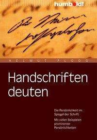 Cover for Ploog · Handschriften deuten (Book)