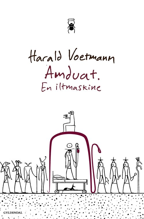 Cover for Harald Voetmann · Amduat. En iltmaskine (Sewn Spine Book) [1. Painos] (2018)