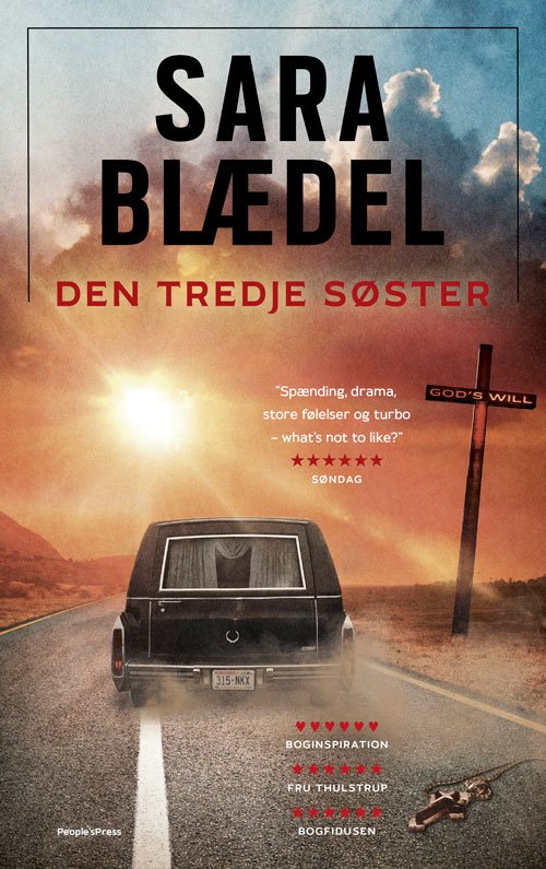 Cover for Sara Blædel · Den tredje søster PB (Paperback Book) [2e édition] (2019)