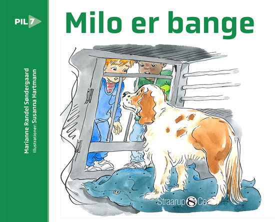 Cover for Marianne Randel Søndergaard · Pil: Milo er bange (Innbunden bok) [1. utgave] (2022)