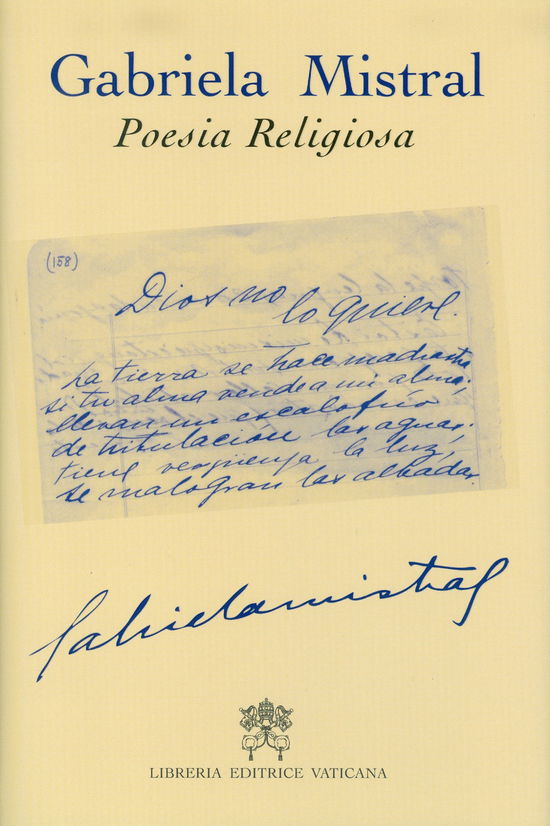 Cover for Gabriela Mistral · Poesia Religiosa (Bok)