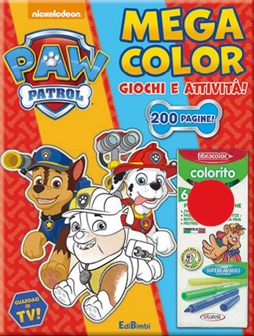 Cover for Paw Patrol · Mega Color (DVD)