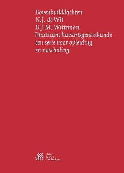 Bovenbuikklachten - N.j. De Wit - Books - Bohn Stafleu van Loghum - 9789036815161 - April 13, 2017