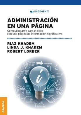 Cover for Riaz Khadem · Administracion En Una Pagina (Paperback Book) (2020)