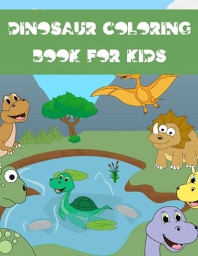 Cover for MMG Publishing · Dinosaur Coloring Book For Kids (Paperback Book) (2020)