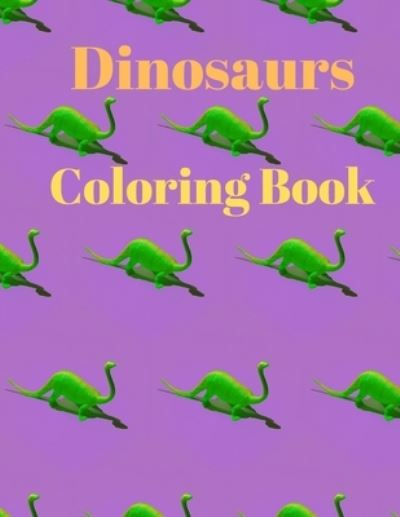 Cover for Amazing Coloring Book · Dinosaurs Coloring Book (Paperback Book) (2021)