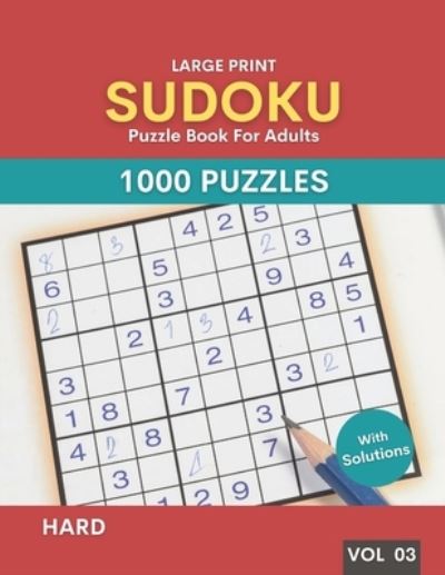 Cover for Pronob Kumar Singha · Sudoku Puzzle Book For Adults With Solutions (Paperback Bog) (2021)