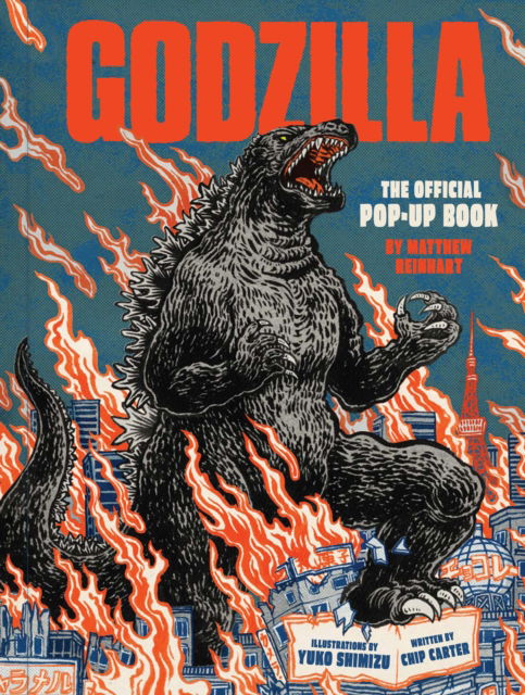 Godzilla: The Official Pop-Up Book - Matthew Reinhart - Książki - Insight Editions - 9798886636161 - 12 listopada 2024