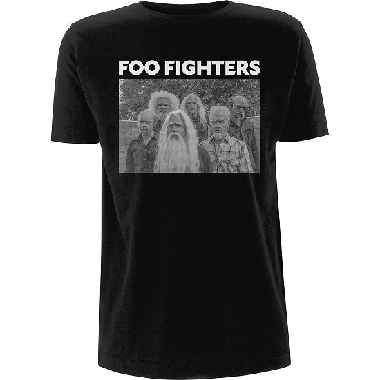 Foo Fighters Unisex Tee: Old Band Photo - Foo Fighters - Produtos -  - 9950670088161 - 