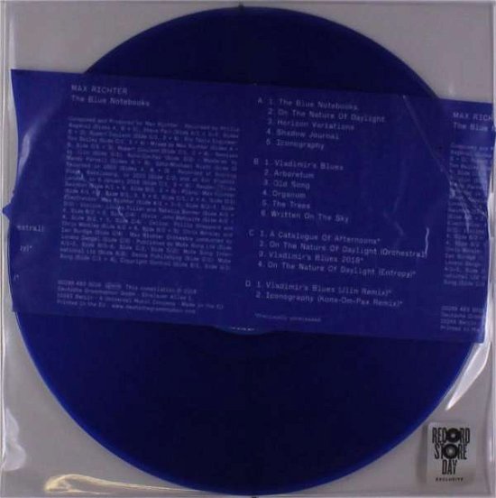 Blue Notebooks - Max Richter - Musique - UNIVERSAL - 0028948350162 - 20 avril 2018