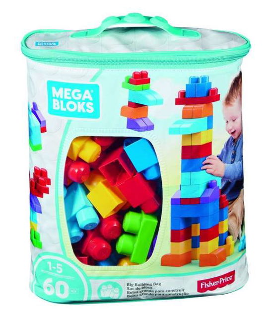 Cover for Unspecified · Mega Bloks 60 Piece Big Building Bag Blue (Toys) (2013)